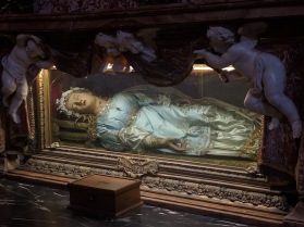 Embalmed Corpse in a Church